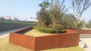 薛城耐候钢挡土墙